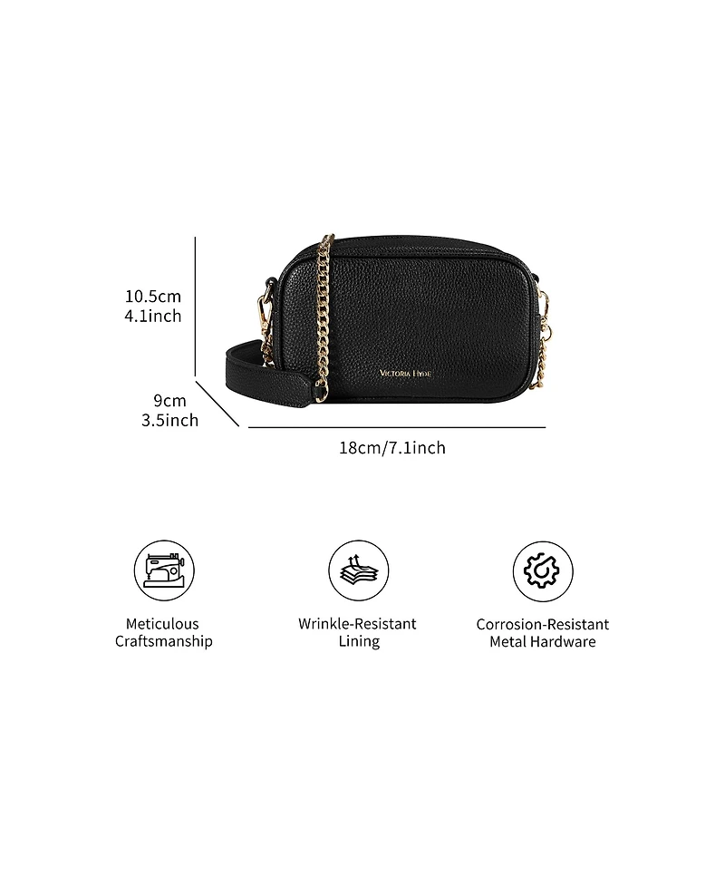 Victoria Hyde London Antonia Chain Crossbody Mini Shoulder Bag