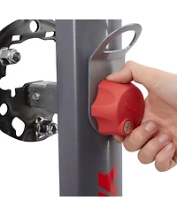 Yakima SpareRide Vehicle Rear Spare Tire Mounted 2 Bike Bicycle Rack, Gray/Black
