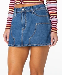 Roxy Women's Reel Life Carpenter Mini Skirt