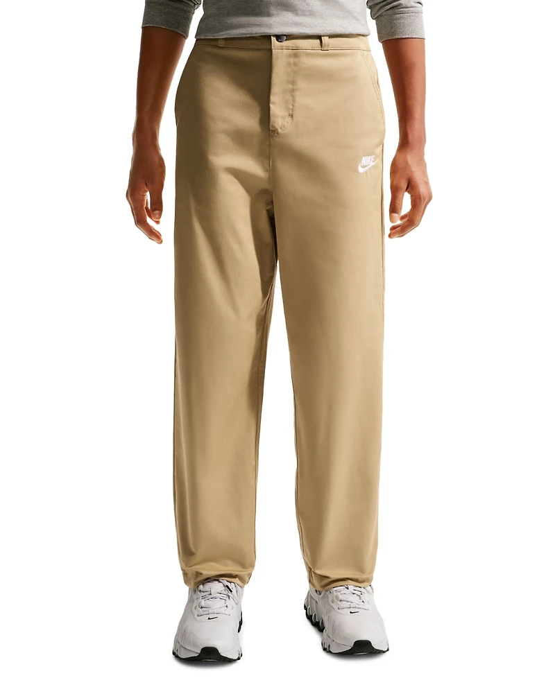 Nike Boys' and Girls' 7-20 Sportswear Club Woven Straight-Leg Pants