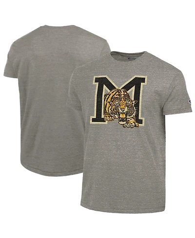 Champion Men's Charcoal Missouri Tigers Triumph Tri-Blend T-Shirt