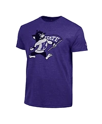 Champion Men's Purple Kansas State Wildcats Triumph Tri-Blend T-Shirt
