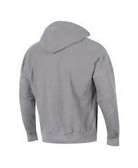 Champion Men's Heather Gray Indiana Hoosiers Established Reverse Weave Hoodie