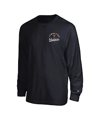 Champion Men's Black Tennessee Laminated All-Star Long Sleeve T-Shirt