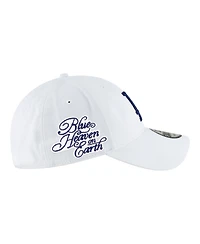 New Era Men's White Los Angeles Dodgers Blue Heaven On Earth Casual Classic Adjustable Hat