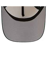 New Era Men's Cream Athletics Chrome A-Frame 59FORTY Fitted Hat