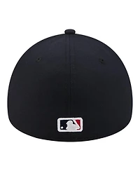 New Era Men's Navy Boston Red Sox A-Frame 59FORTY Fitted Hat