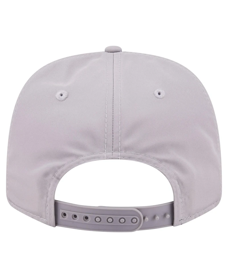 New Era Men's Gray San Francisco Giants Laser Perforated 9SEVENTY Adjustable Hat