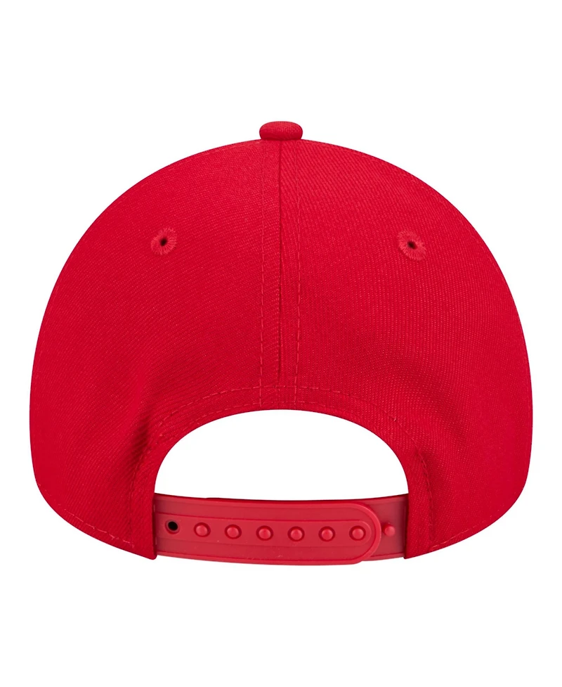 New Era Big Boys and Girls Red Utah Utes 9FORTY A-Frame Adjustable Hat