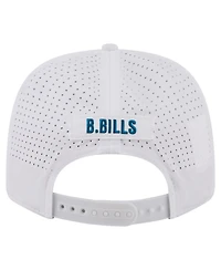 New Era Men's White Buffalo Bills Name Plate 9SEVENTY Adjustable Hat