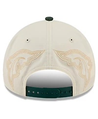 New Era Men's Stone Athletics Western Stitch 9FORTY A-Frame Adjustable Hat
