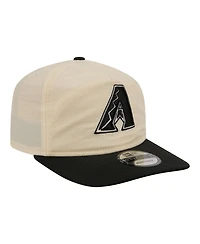 New Era Men's Cream, Black Arizona Diamondbacks Everyday 19TWENTY Adjustable Hat