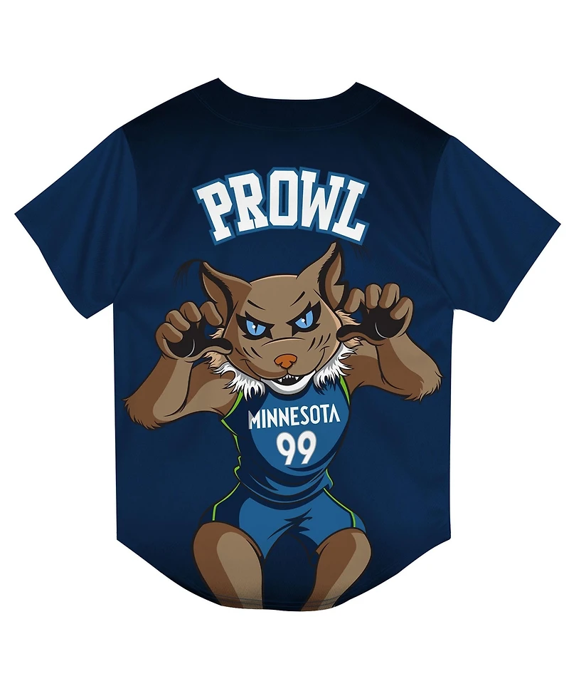 Outerstuff Big Boys and Girls Navy Minnesota Lynx Mascot Friend Mesh Fashion Jersey