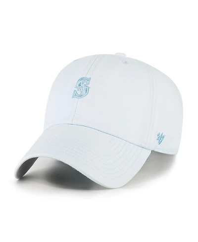47 Brand Men's and Women's Light Seattle Mariners Pastel Clean Up Adjustable Hat