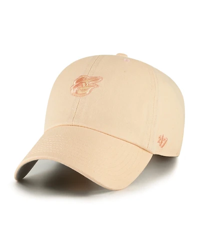 '47 Brand Men's and Women's Orange Baltimore Orioles Pastel Clean Up Adjustable Hat