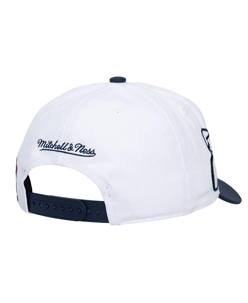 Mitchell & Ness Men's and Women's White, Navy St. Louis Cardinals Xl Script Pro Crown Adjustable Hat