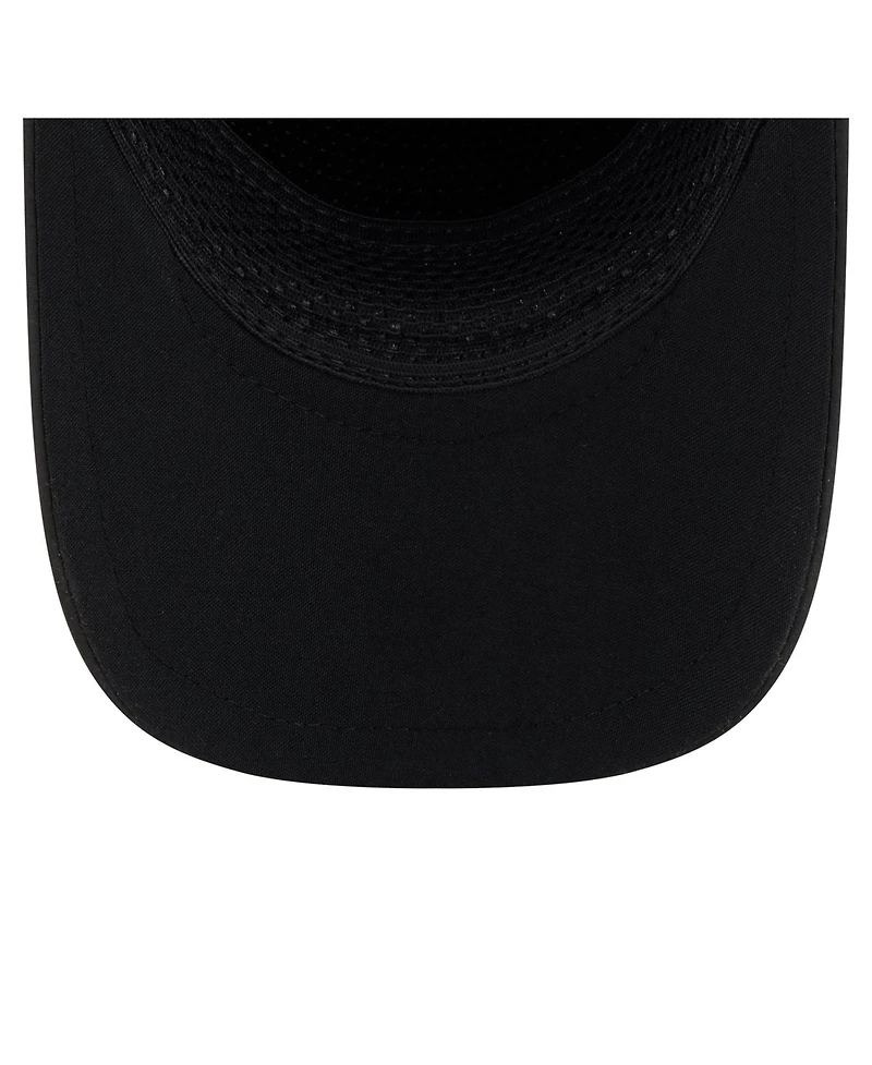 New Era Men's Black Chicago Cubs Injection Apex 9FORTY Adjustable Hat