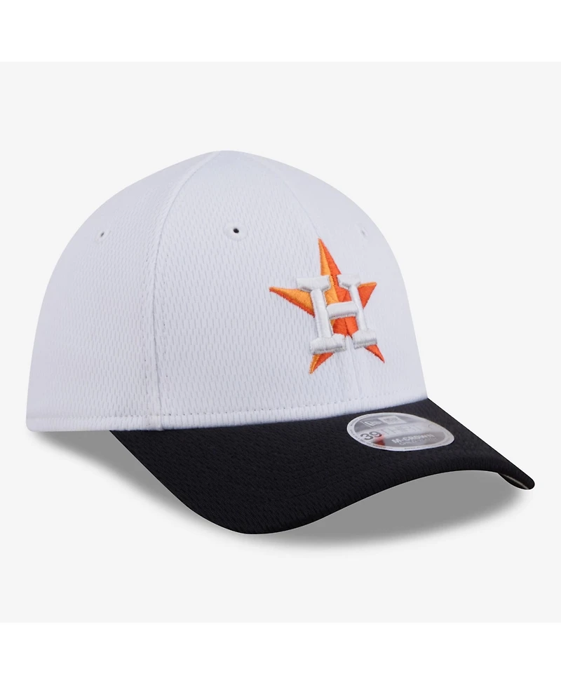 New Era Toddler White Houston Astros Baseball 39THIRTY M-Crown Adjustable Hat