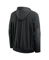 Nike Men's Scarlet Ohio State Buckeyes 2026 Sideline Anorak Half-Zip Hoodie Sweatshirt