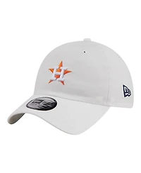 New Era Men's White Houston Astros Ripstop Casual Classic Adjustable Hat