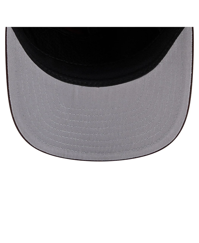 New Era Men's Brown San Diego Padres Stacked 19TWENTY Adjustable Hat
