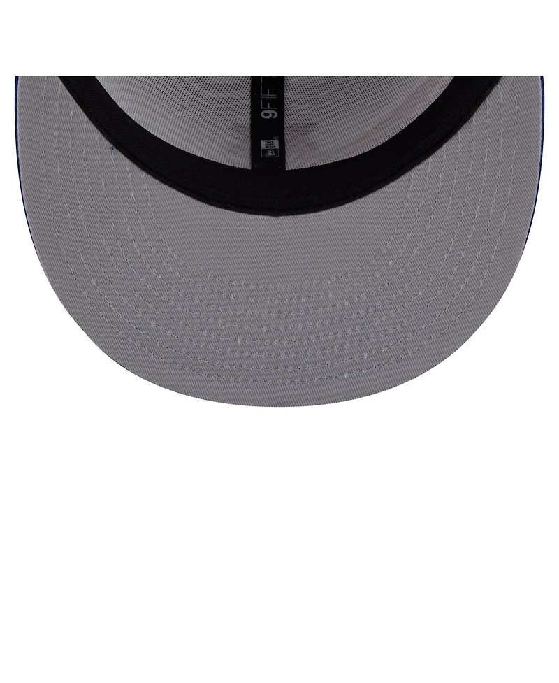 New Era Men's White, Royal New York Mets 9FIFTY Snapback Hat