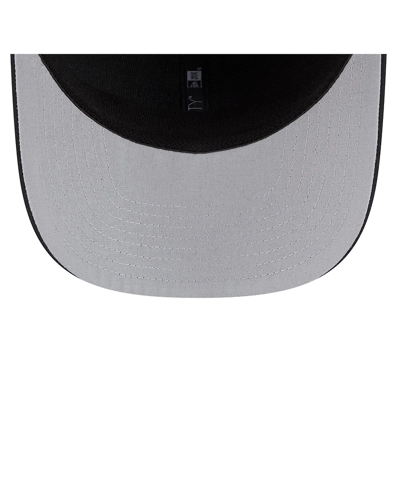New Era Men's Black New York Mets Tonal Camo 9SEVENTY Stretch-Snap Hat