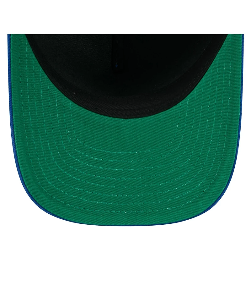 New Era Men's Royal New York Mets 1986 World Series Champions Throwback 9FIFTY A-Frame Snapback Hat