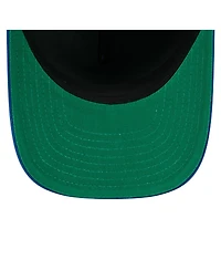 New Era Men's Royal New York Mets 1986 World Series Champions Throwback 9FIFTY A-Frame Snapback Hat