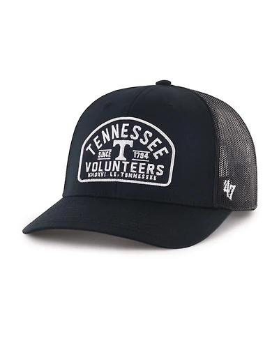 '47 Brand Men's Black Tennessee Leland Trucker Adjustable Hat