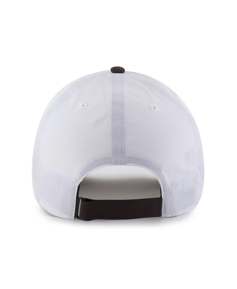 '47 Brand Men's White, Brown San Diego Padres Vista Mini Clean Up brrr Adjustable Hat