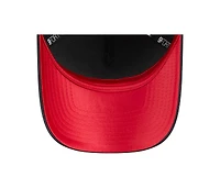 New Era Women's Navy Boston Red Sox Metallic A-Frame 9FORTY Adjustable Hat