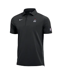 Nike Men's Black Washington Wizards 2025, 26 Authentic Dri-fit Coaches Polo Shirt