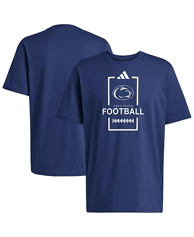 Adidas Men's Navy Penn State Nittany Lions Football Cotton T-Shirt