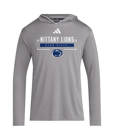 Adidas Men's Penn State Nittany Lions D4T Long Sleeve Hooded T-Shirt