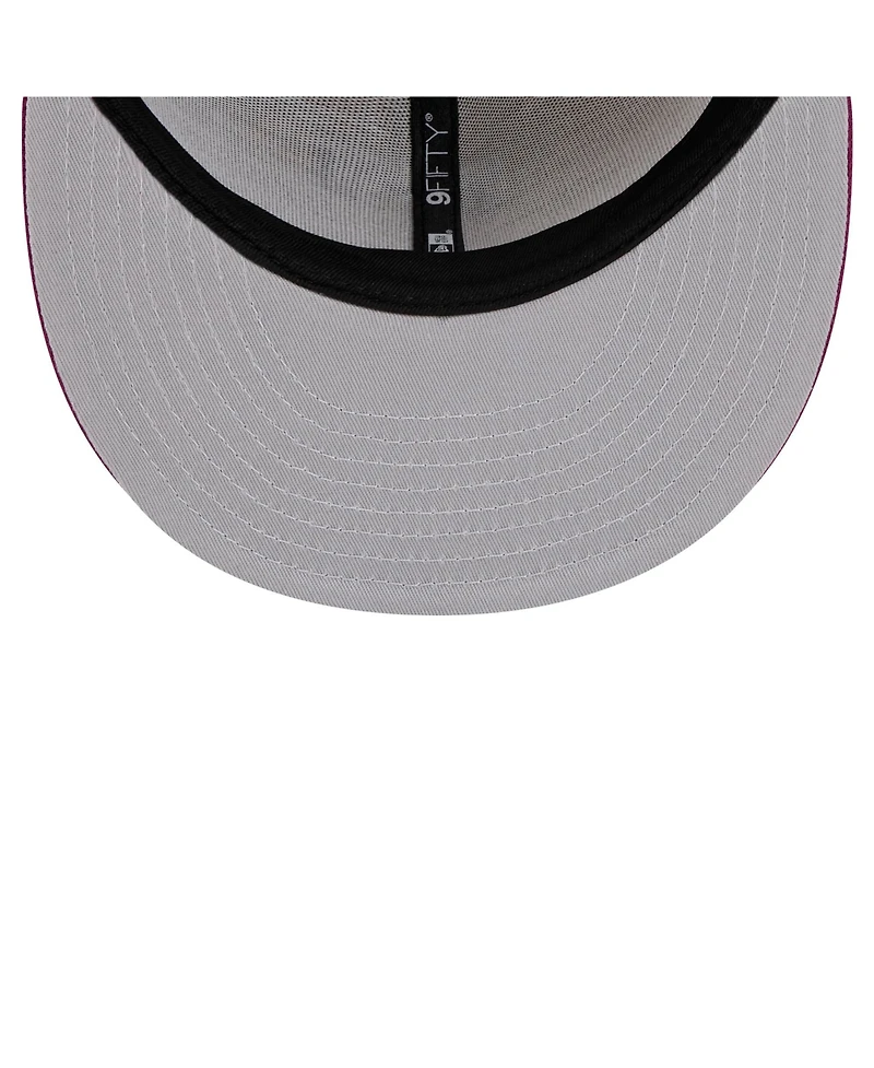 New Era Men's Brown, Purple Tampa Bay Rays Color Pack Two-Tone 9FIFTY Snapback Hat