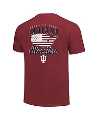 Image One Men's Crimson Indiana Hoosiers America's Team T-Shirt