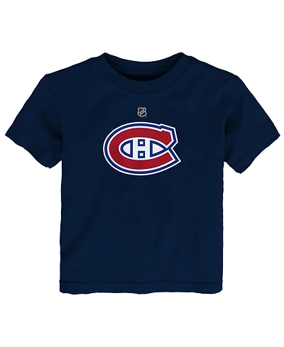 Outerstuff Baby Boys and Girls Navy Montreal Canadiens Primary Logo T-Shirt