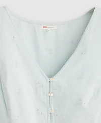 Levi's Plus Teagan V-Neck Sleeveless Blouse