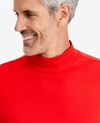 Club Room Men's Solid Mock Neck Shirt, Created for Macy's