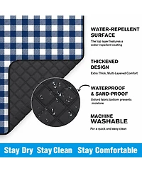 Aofar Picnic Blanket Waterproof Foldable Outdoor Beach Mat