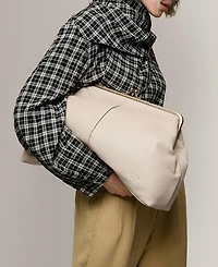 American Leather Co. Women's Grace Oversized Clutch