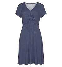 Lascana Women's Short Sleeve Print Dress