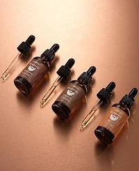 Lovery Nourishing and Moisturizing Beard Oil in Vanilla, Cedarwood and Sandalwood Scent - 3pc Mens Care Gift Set