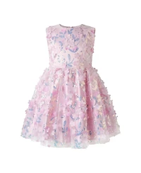 Rachel Riley Girls' 2-10 3D Sequin Party Dress