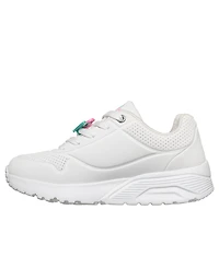 Skechers Little Girls J Goldcrown: Uno Lite - Flutter Hearts Lifestyle Sneakers from Finish Line