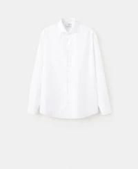 Mango Men's Regular-Fit Cotton Dress Shirt