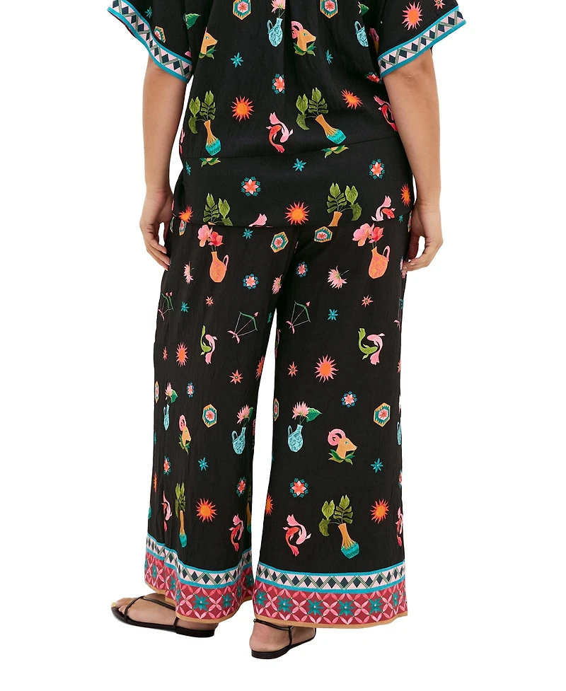 City Chic Women's Selena Print Pant