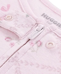 Huggies Baby Girls' Babywear Long-Sleeve Footed Coverall