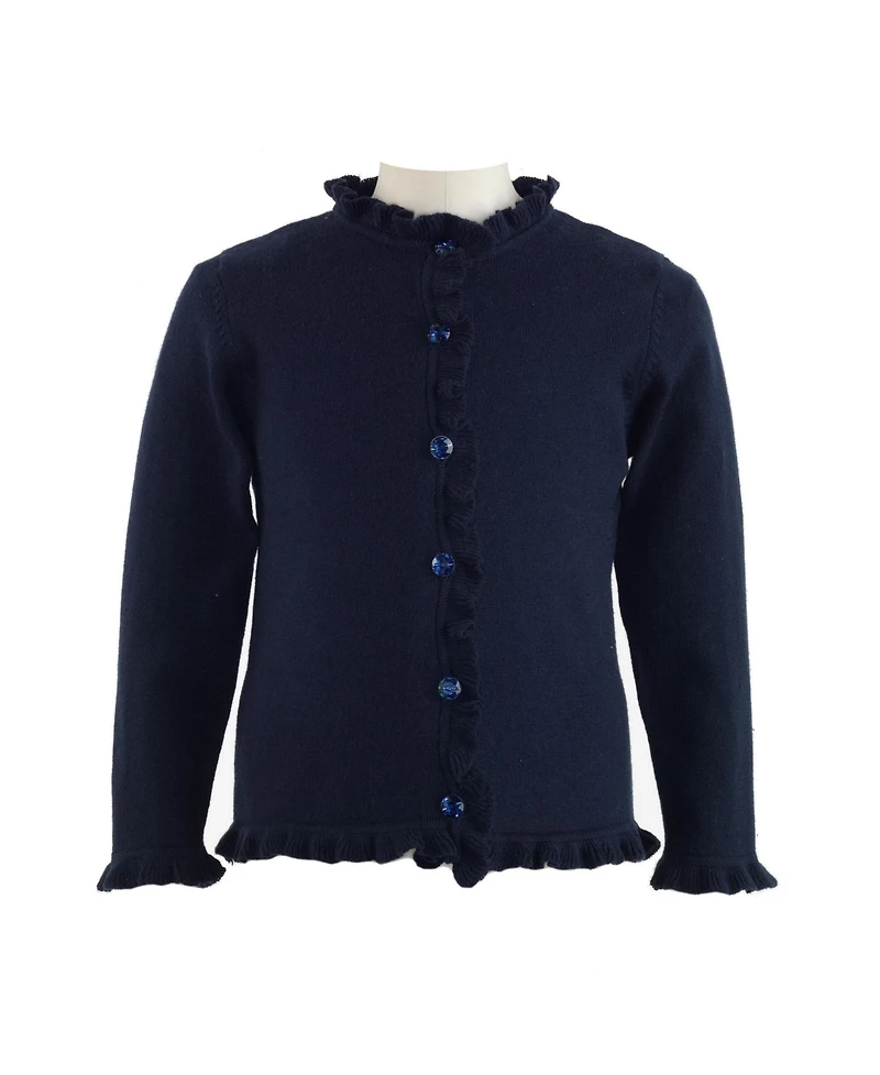 Rachel Riley Toddler Girls 2-14 Frill Cardigan